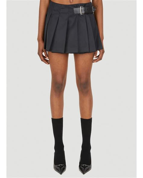 prada pillow skirt|prada mini skirt.